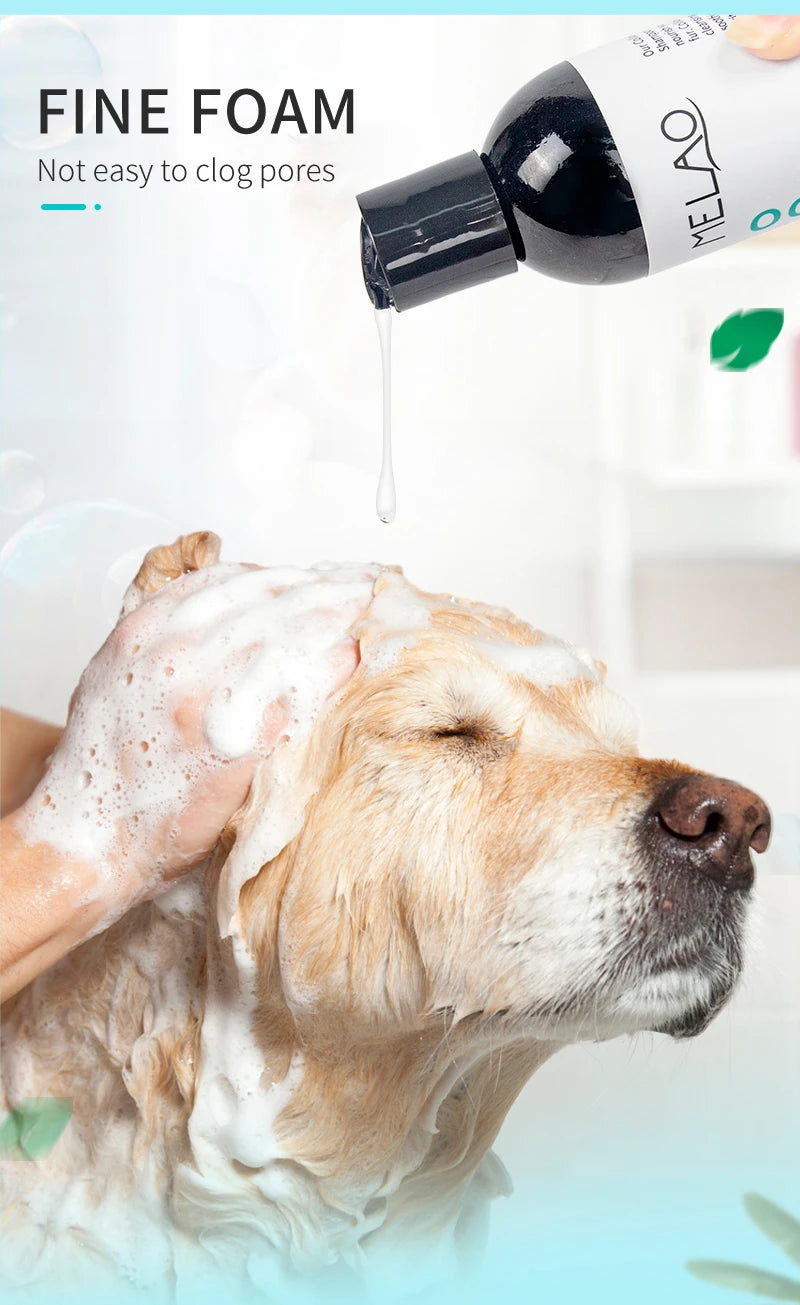Pet Shampoo And Conditioner 2 In 1 Natural Moisturizing Shampoo Moisturizing Dog Shampoo For Sensitive Skin PH Balanced Shampoo