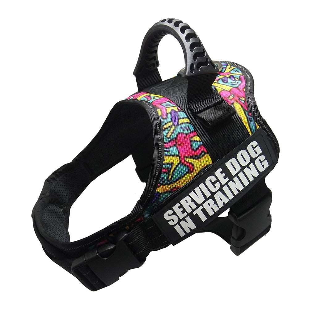 Dog harness Nylon reflective vest Australiandogbrokers.com.au