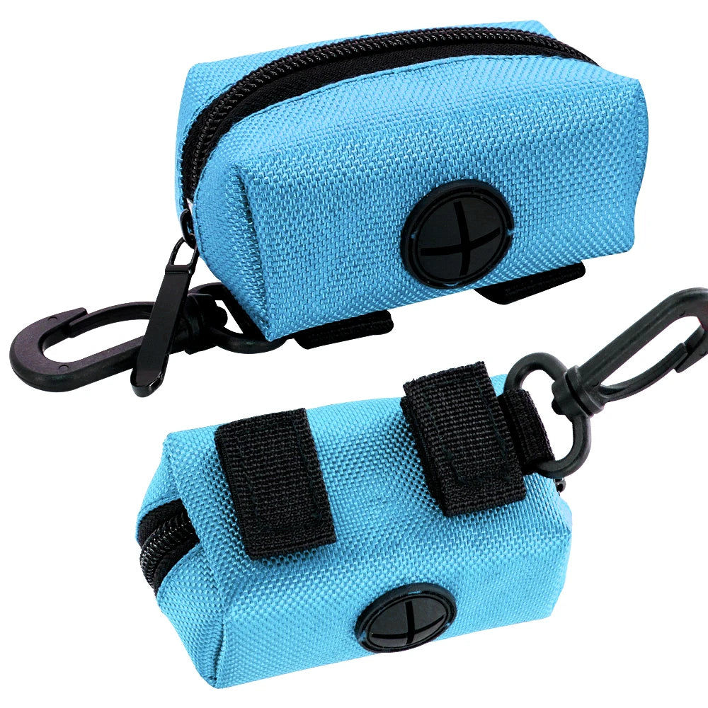Portable Dog Poop Waste Bag Holder Pouch Pet Puppy Cat Pick Up Poop Bag Dispenser Outdoor Pets Supplies Garbage Bags