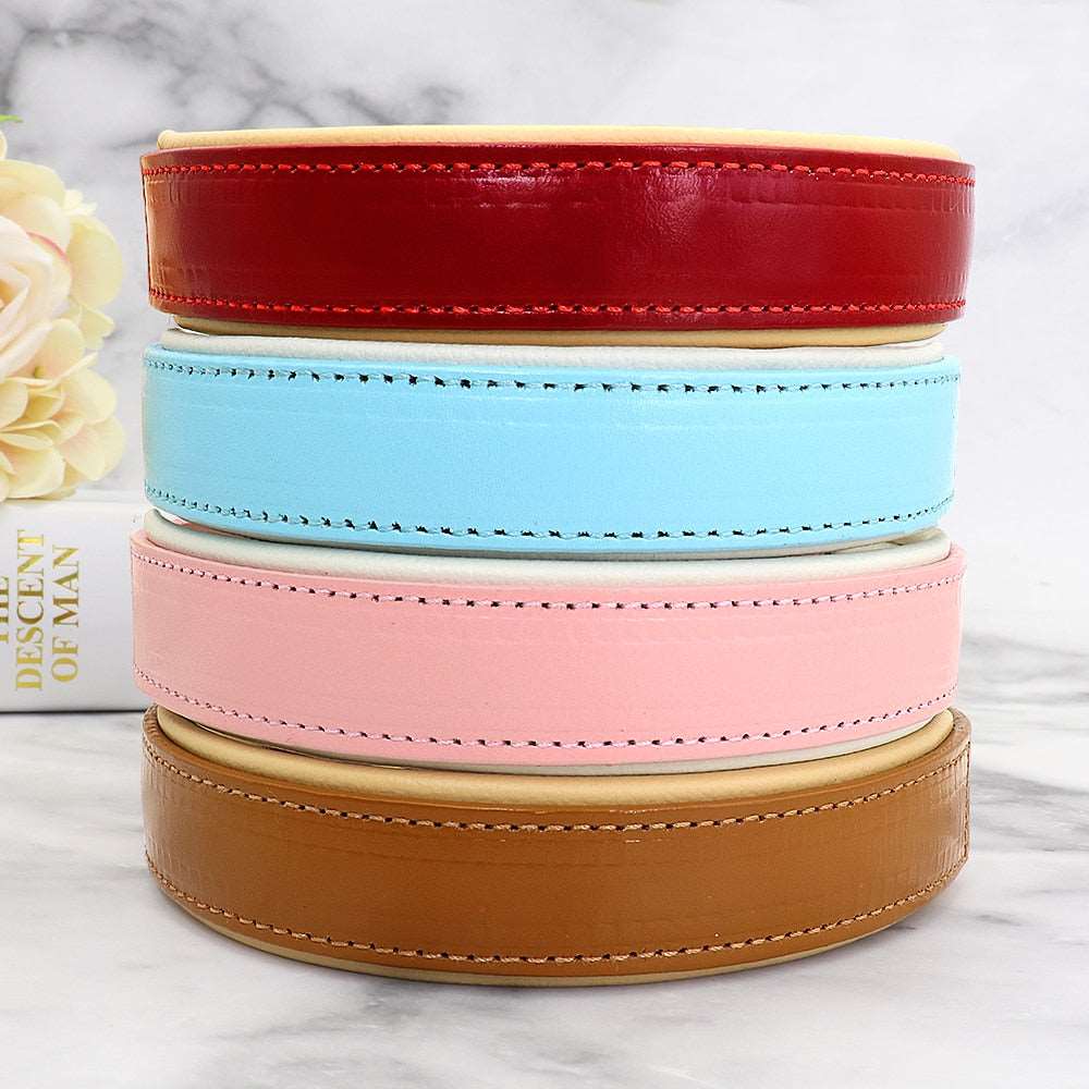 Leather Collars Australiandogbrokers.com.au