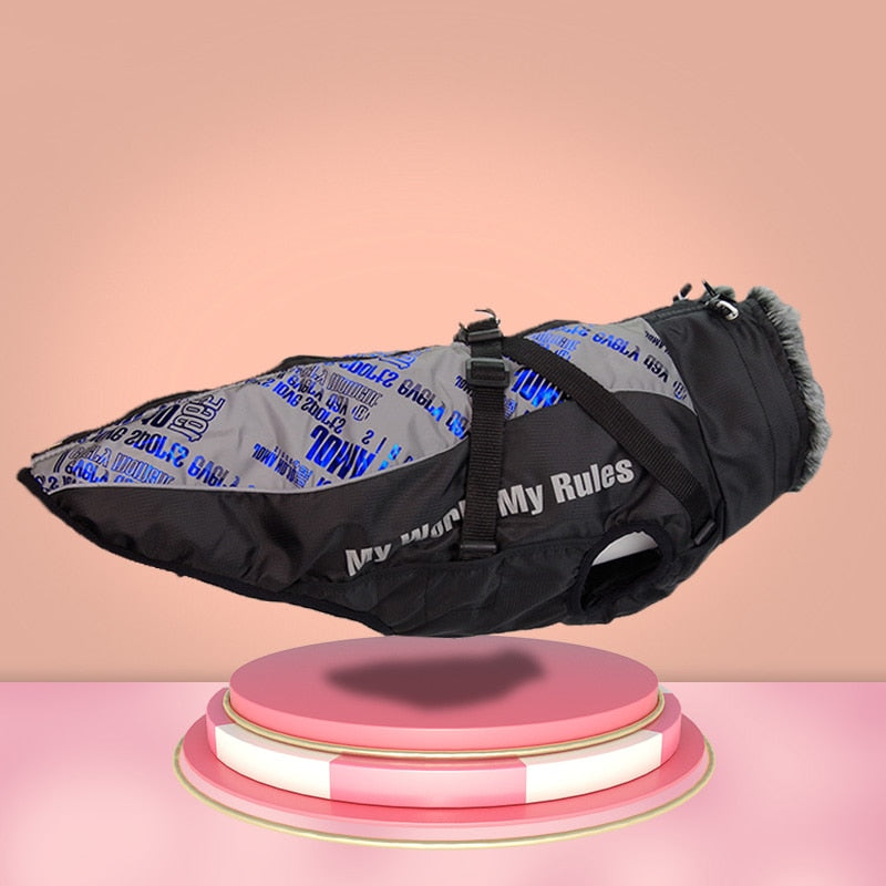 Large Dogs Waterproof Vest Australiandogbrokers.com.au
