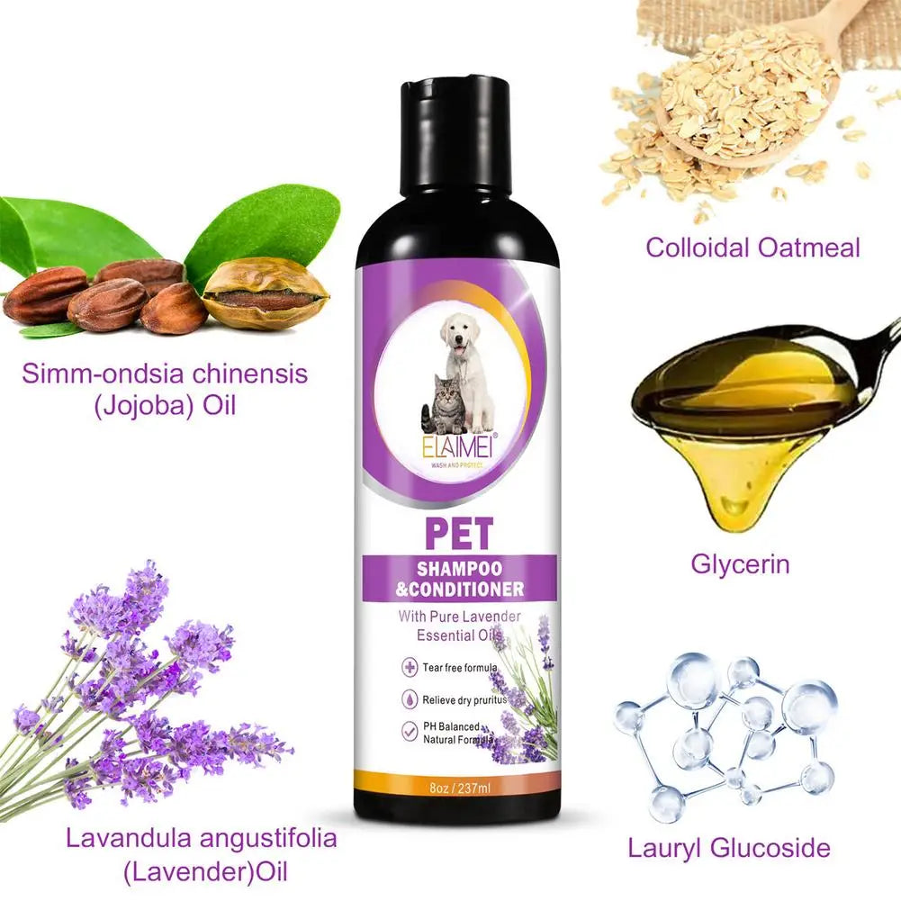 Pet Shampoo Pet Hair Softening Shampoo Pet Shower Gel For Puppy Dog Cat Shower Soap Dog Shampoo Body Wash Pet Cleaning Bath Gel