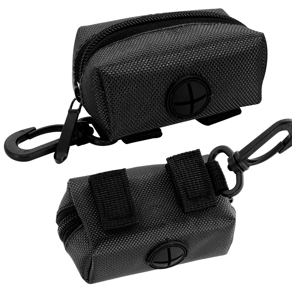 Portable Dog Poop Waste Bag Holder Pouch Pet Puppy Cat Pick Up Poop Bag Dispenser Outdoor Pets Supplies Garbage Bags