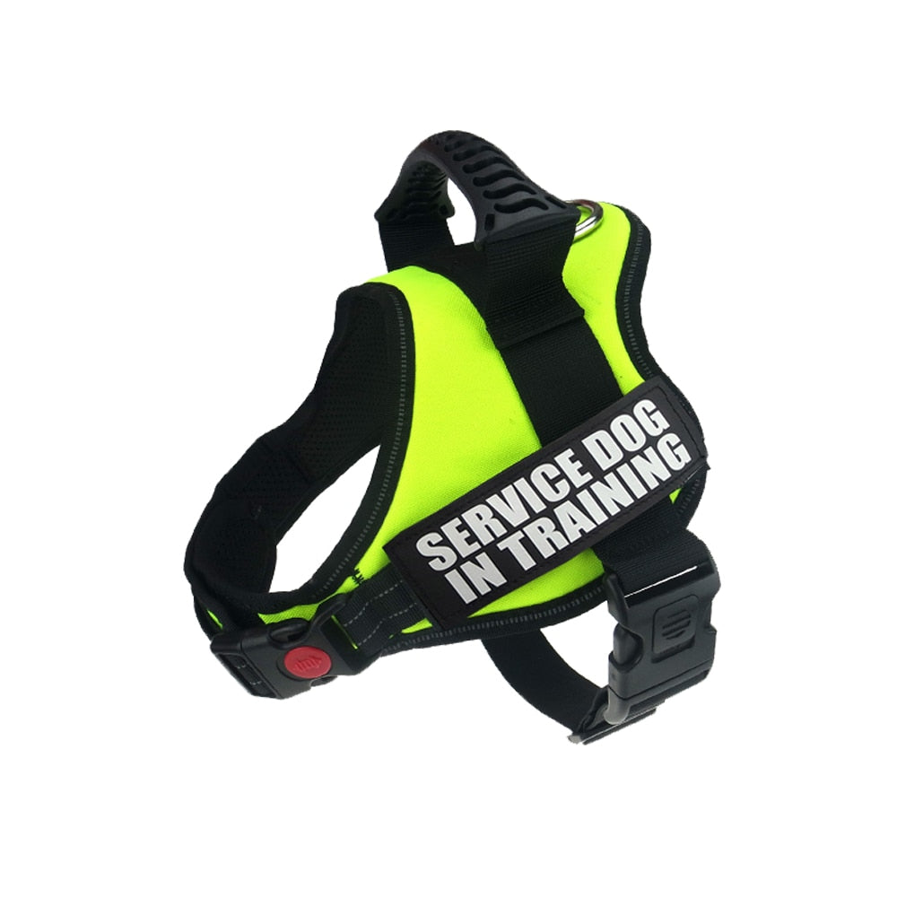 Dog harness Nylon reflective vest Australiandogbrokers.com.au
