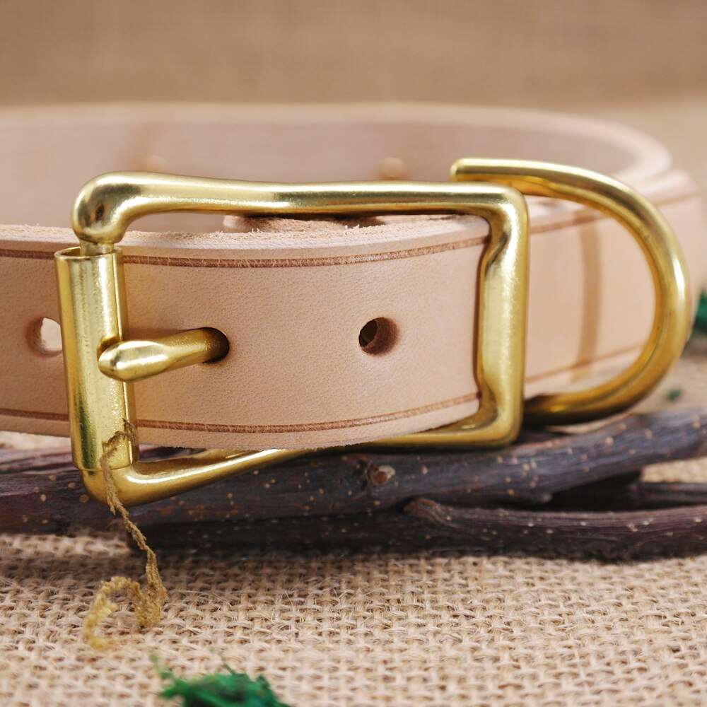 Personalized Dog Collar Velvet Leather Australiandogbrokers.com.au