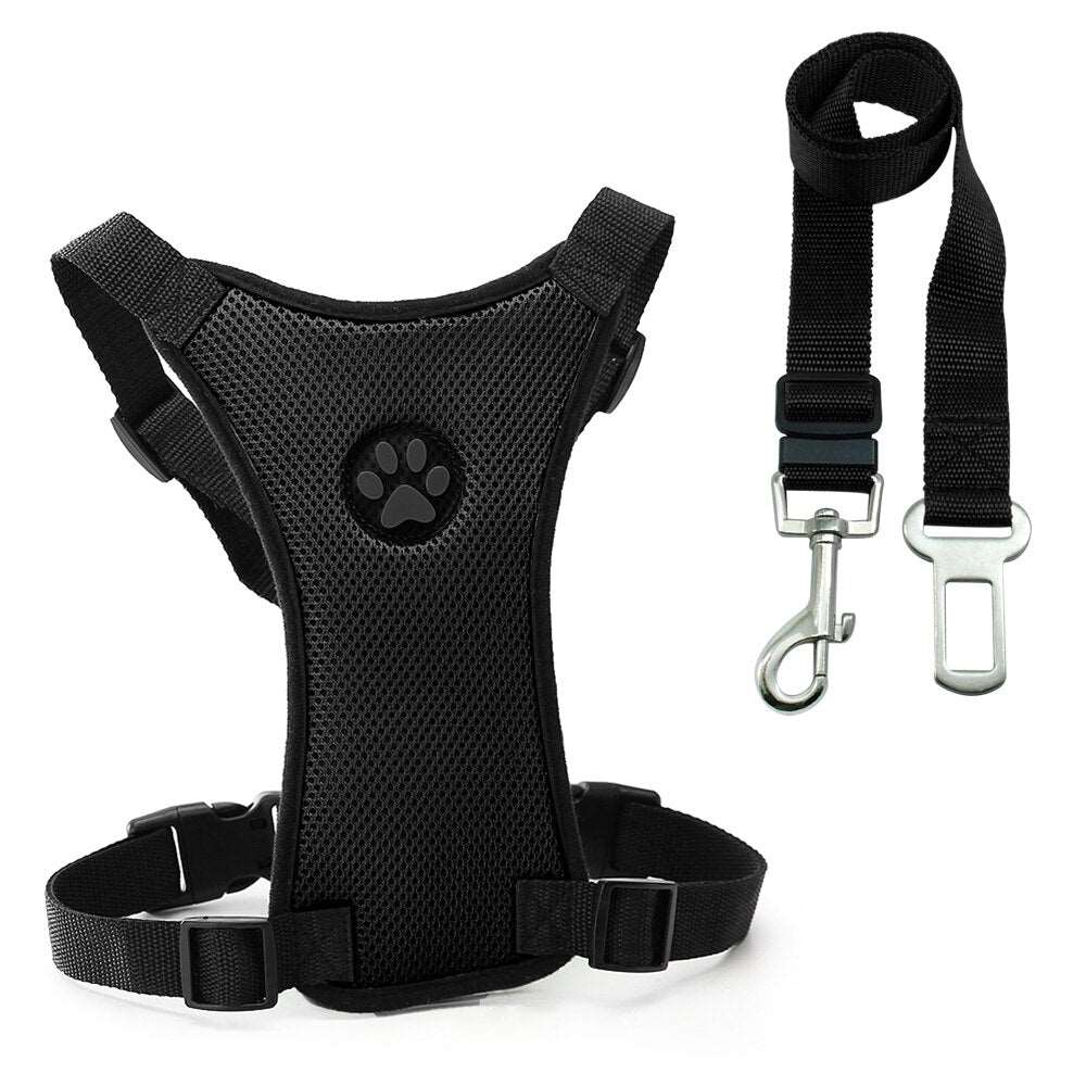 Car Seat Dog Harness and Leash Australiandogbrokers.com.au