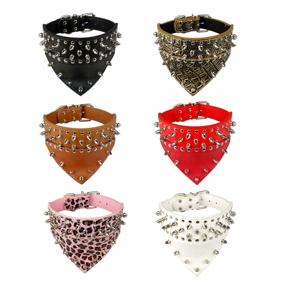 Leather Dog Bandana Australiandogbrokers.com.au