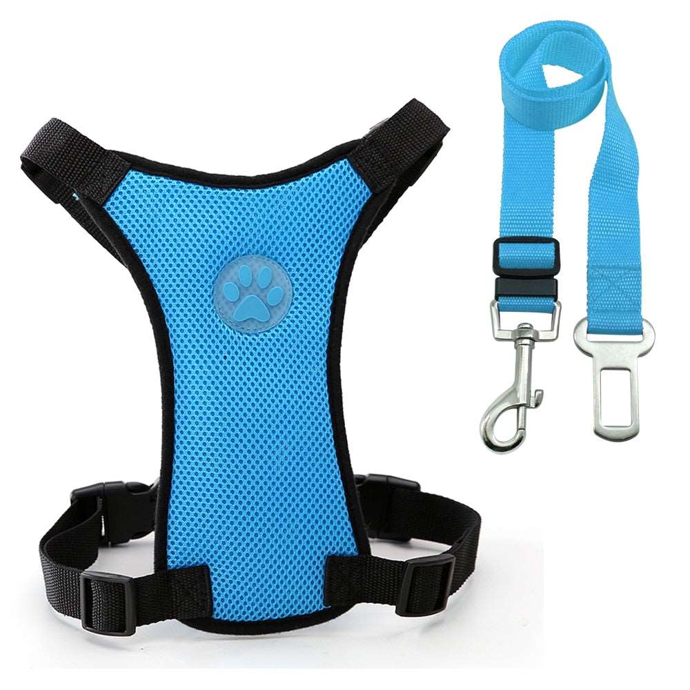 Car Seat Dog Harness and Leash Australiandogbrokers.com.au