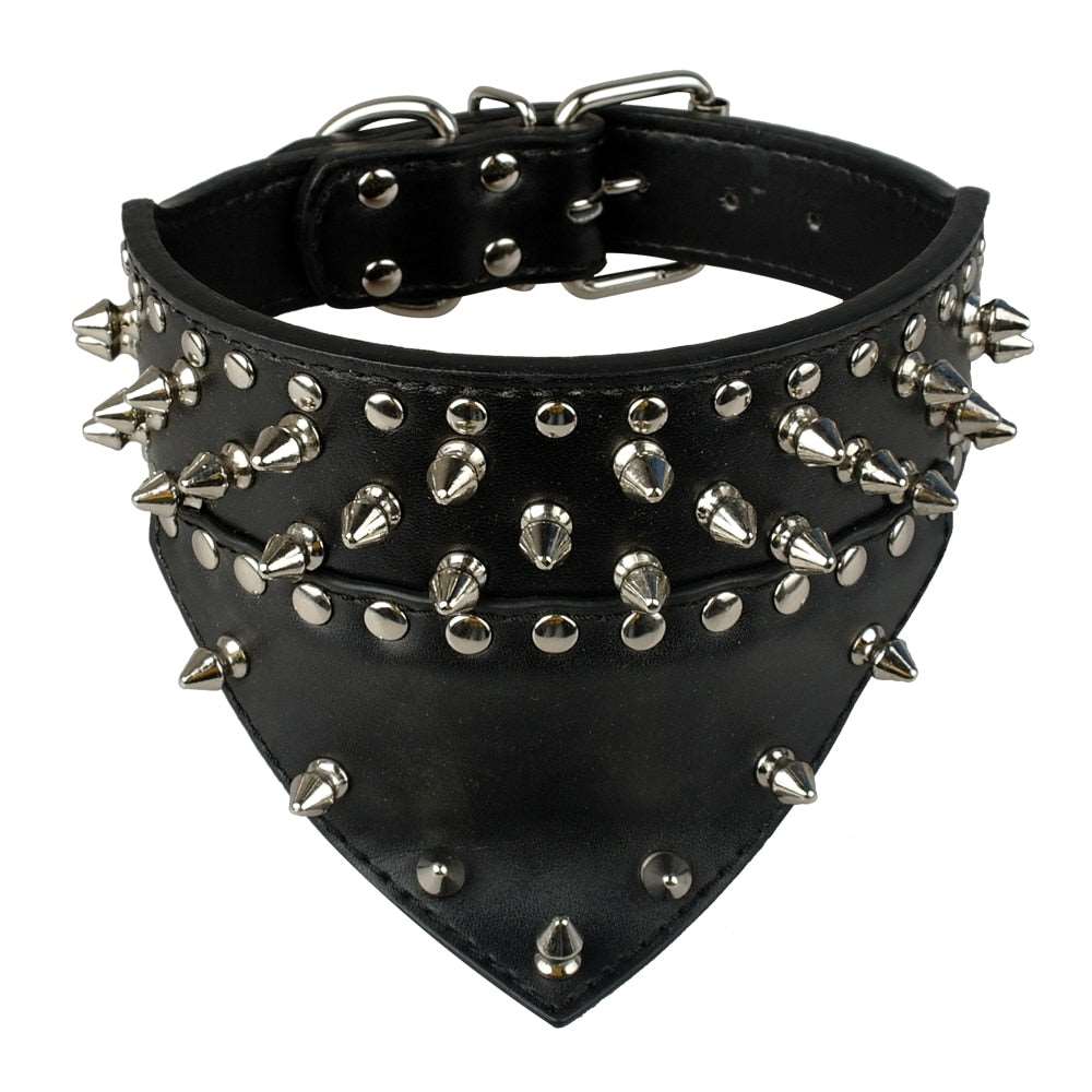 Leather Dog Bandana Australiandogbrokers.com.au