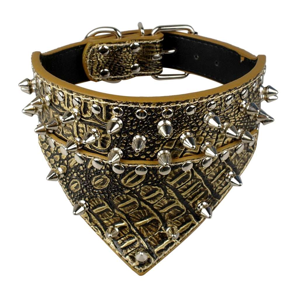Leather Dog Bandana Australiandogbrokers.com.au