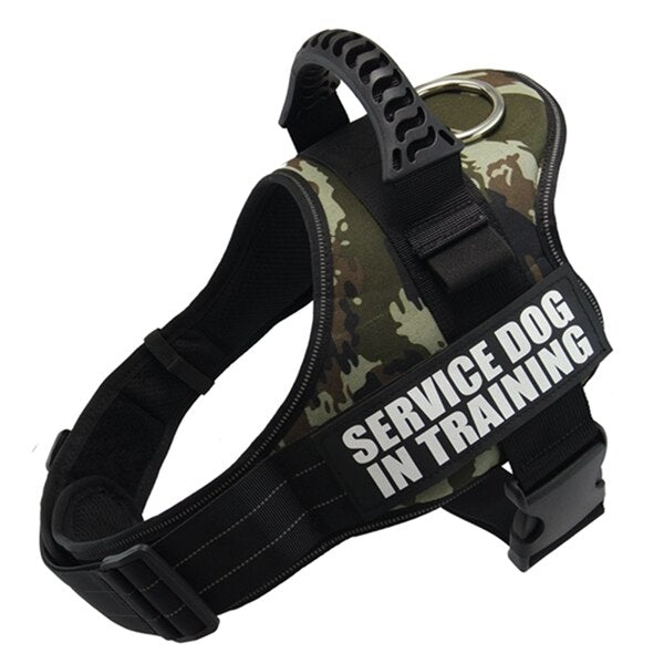 Dog harness Nylon reflective vest Australiandogbrokers.com.au