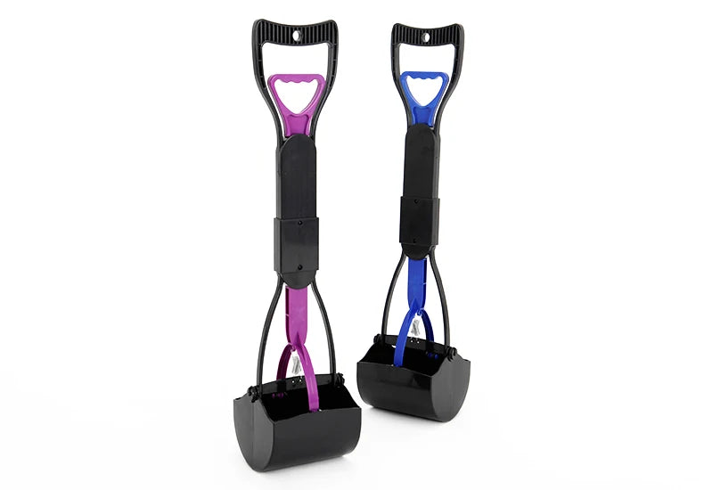 HOOPET Pet Dog Pooper Scooper Cat Waste Long Handle Cleaner Pick Up