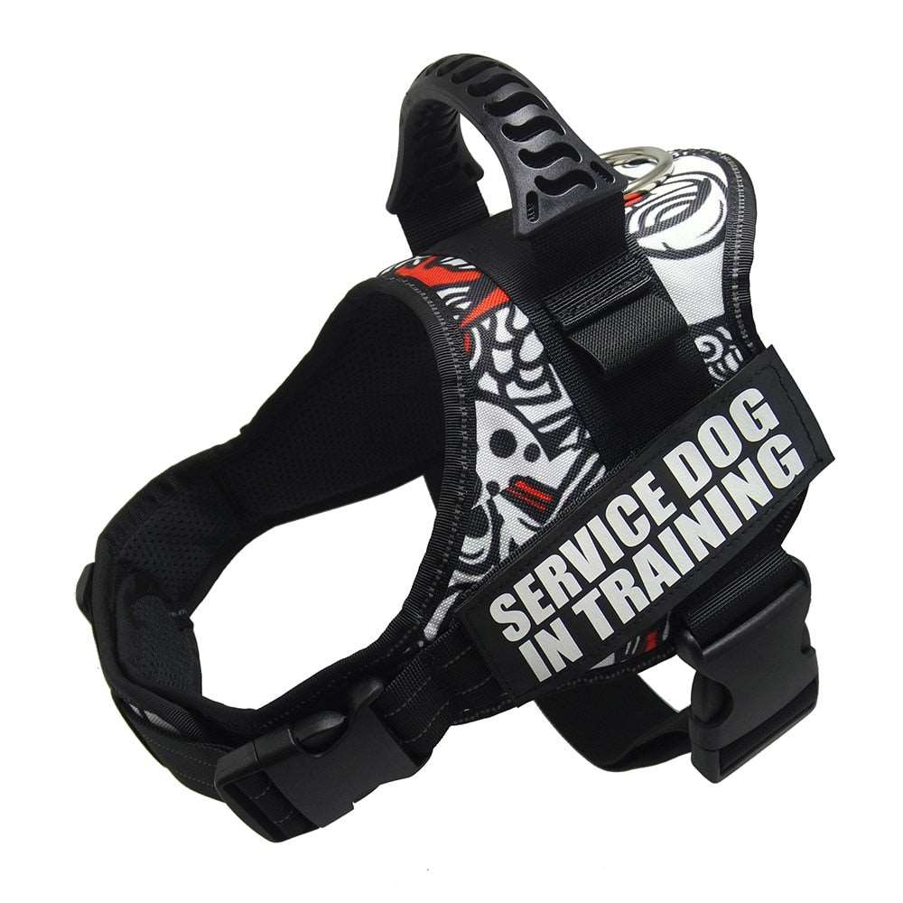 Dog harness Nylon reflective vest Australiandogbrokers.com.au
