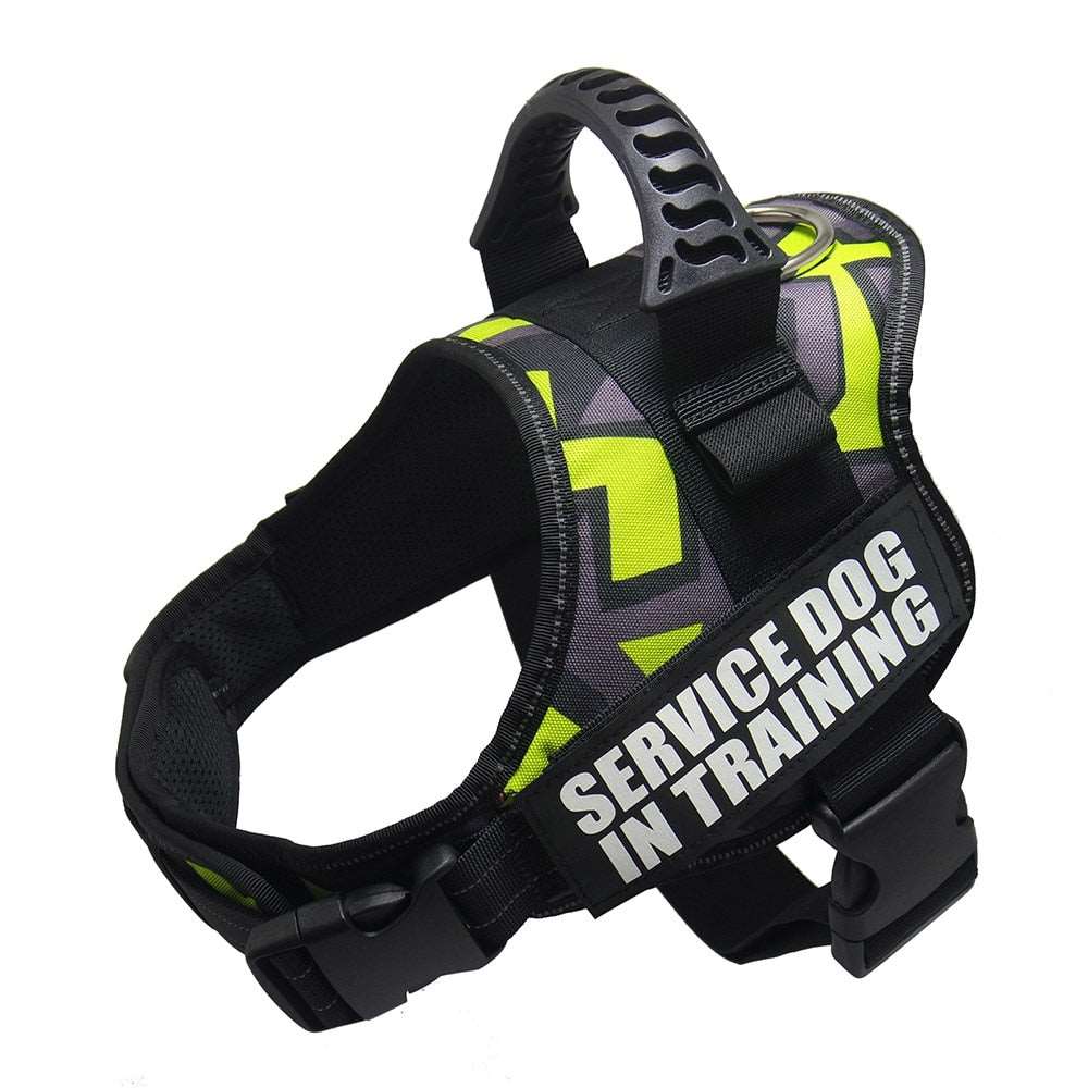 Dog harness Nylon reflective vest Australiandogbrokers.com.au