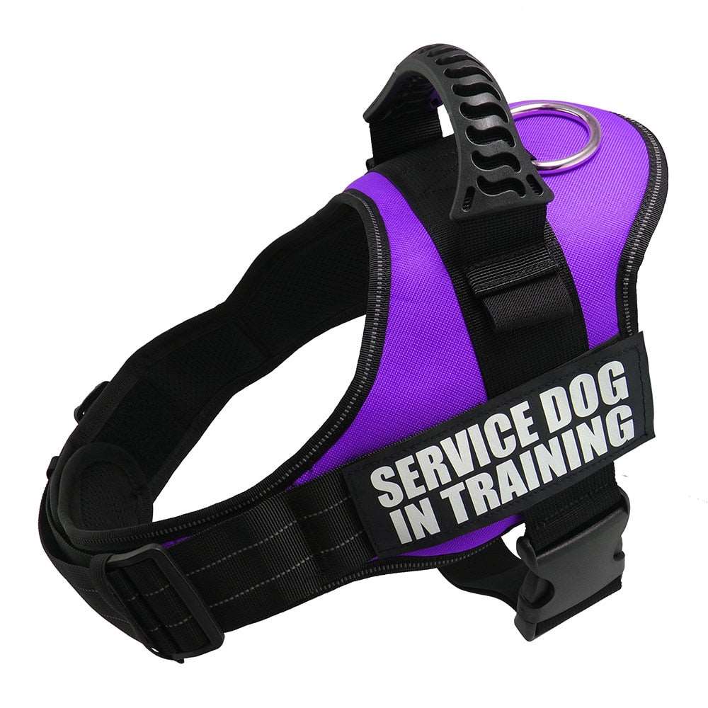 Dog harness Nylon reflective vest Australiandogbrokers.com.au