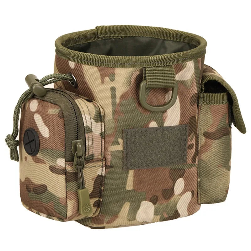 Portable Dog Treat Bag Outdoor Dog Treat Pouch For Training Feeding Bag Large Capacity Pet Trainer Waist Bag Dog Supplies
