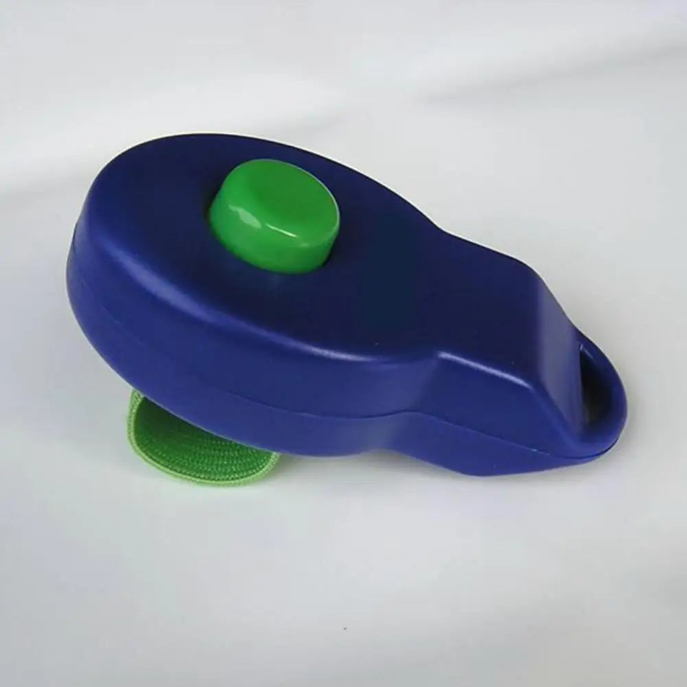 Dog Training Clicker with Elastic Band Pet Cat Dogs Click Trainer Control Dog Deterrent Trainer Clicker Behavioral Training Tool