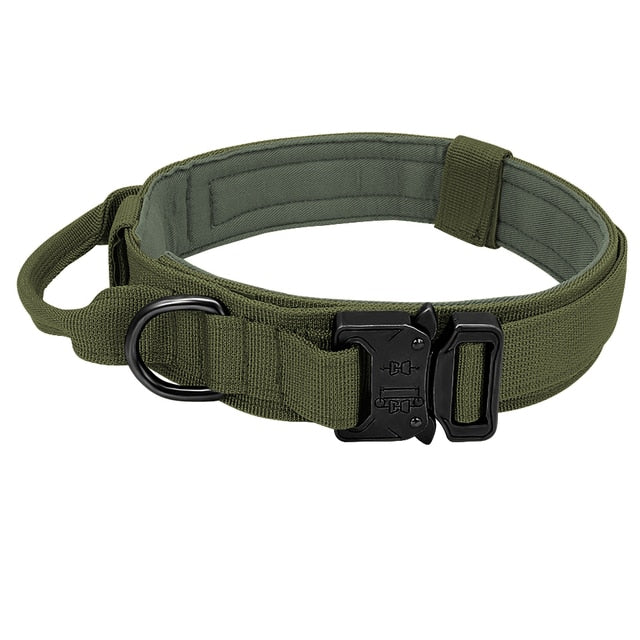 Dog Collar and Leash Set Tactical Style Australiandogbrokers.com.au