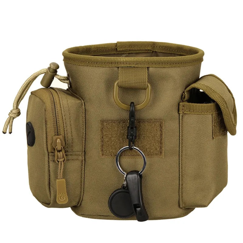 Portable Dog Treat Bag Outdoor Dog Treat Pouch For Training Feeding Bag Large Capacity Pet Trainer Waist Bag Dog Supplies