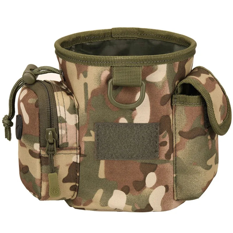 Portable Dog Treat Bag Outdoor Dog Treat Pouch For Training Feeding Bag Large Capacity Pet Trainer Waist Bag Dog Supplies