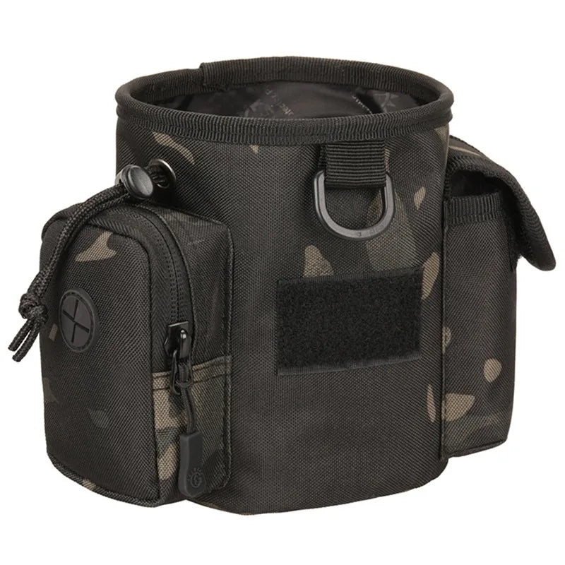 Portable Dog Treat Bag Outdoor Dog Treat Pouch For Training Feeding Bag Large Capacity Pet Trainer Waist Bag Dog Supplies