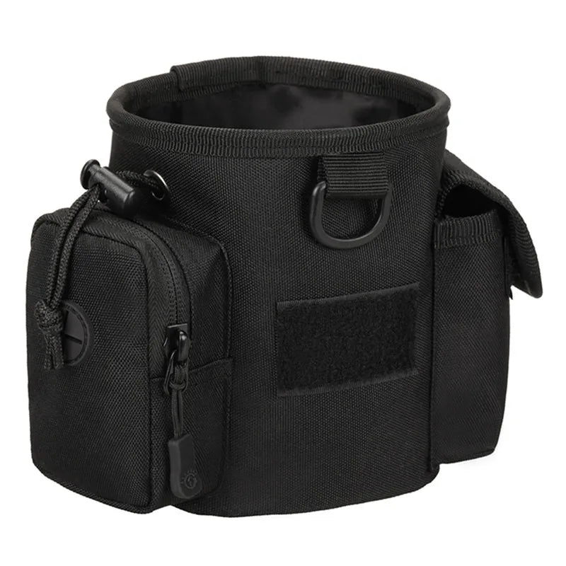 Portable Dog Treat Bag Outdoor Dog Treat Pouch For Training Feeding Bag Large Capacity Pet Trainer Waist Bag Dog Supplies