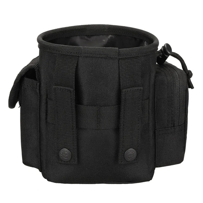 Portable Dog Treat Bag Outdoor Dog Treat Pouch For Training Feeding Bag Large Capacity Pet Trainer Waist Bag Dog Supplies