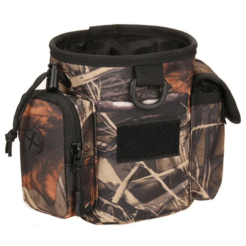 Portable Dog Treat Bag Outdoor Dog Treat Pouch For Training Feeding Bag Large Capacity Pet Trainer Waist Bag Dog Supplies