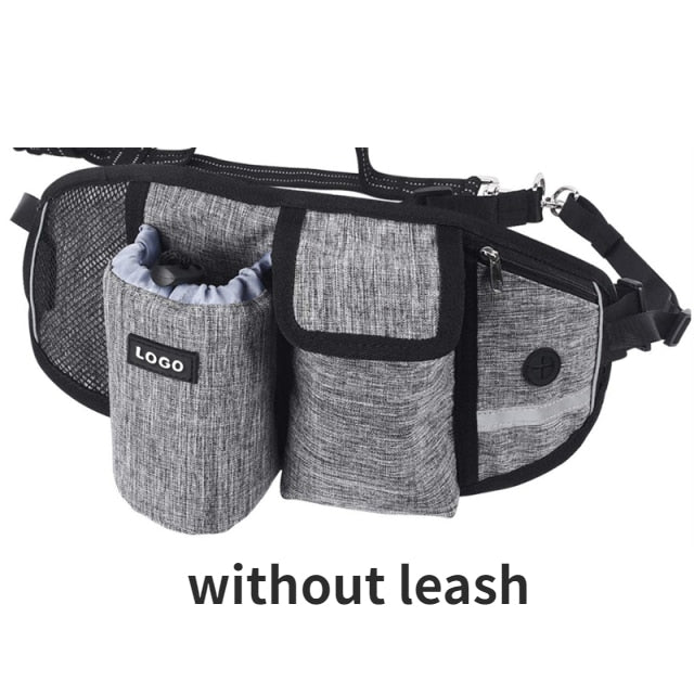 Dog Walking Waist Bag w/Leash Australiandogbrokers.com.au