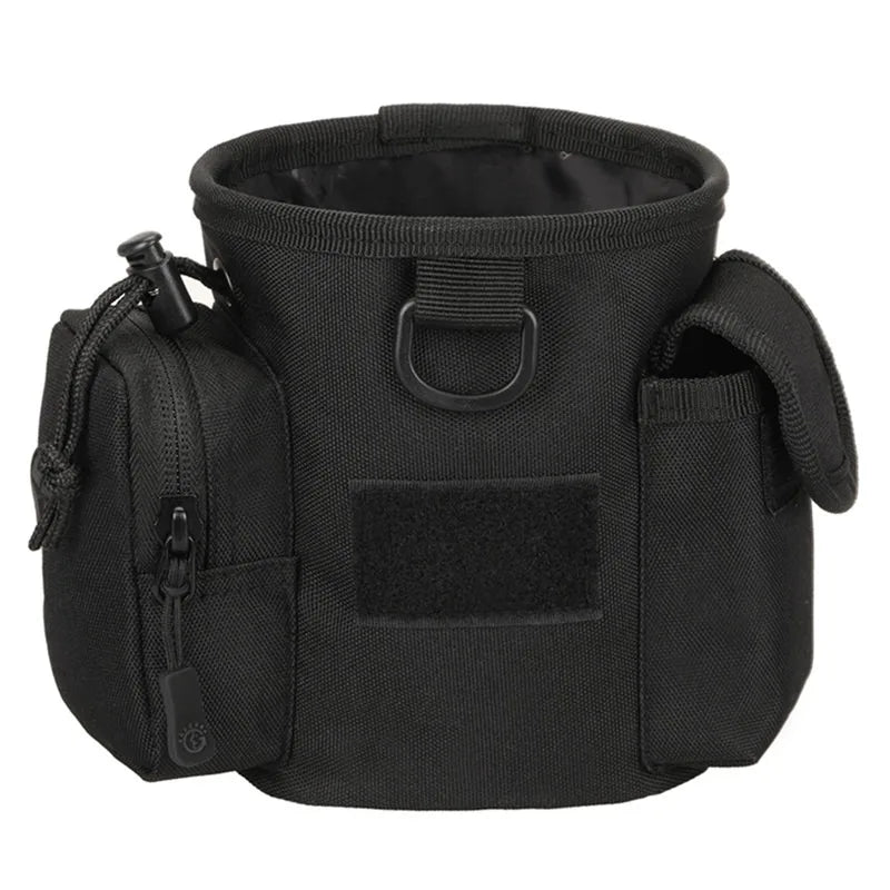 Portable Dog Treat Bag Outdoor Dog Treat Pouch For Training Feeding Bag Large Capacity Pet Trainer Waist Bag Dog Supplies