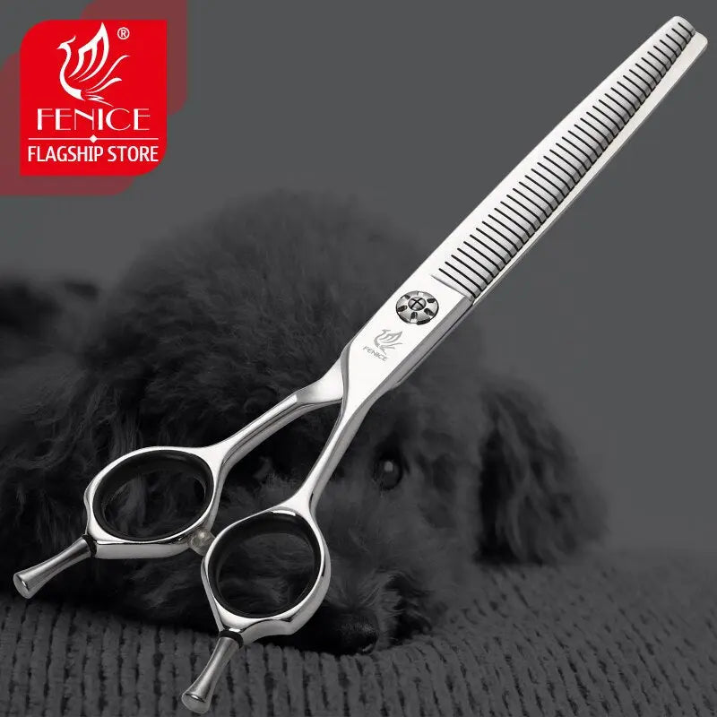 Fenice 7 inch dog grooming scissors Australiandogbrokers.com.au