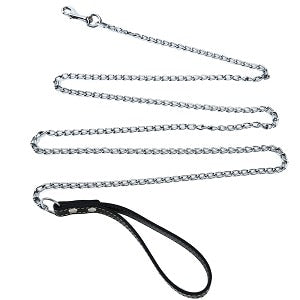 Bite Proof Heavy Duty Chain Dog Leash Australiandogbrokers.com.au