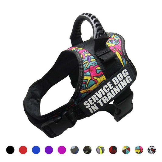 Dog harness Nylon reflective vest Australiandogbrokers.com.au