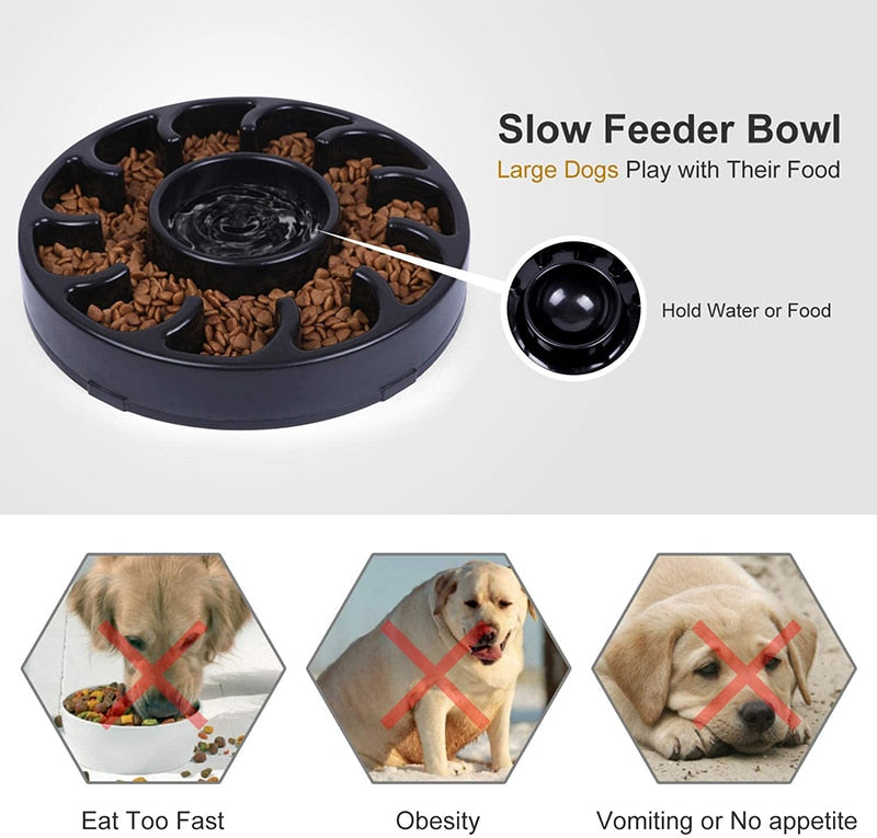 Benepaw Quality Dog Bowl Slow Feeder Australiandogbrokers.com.au