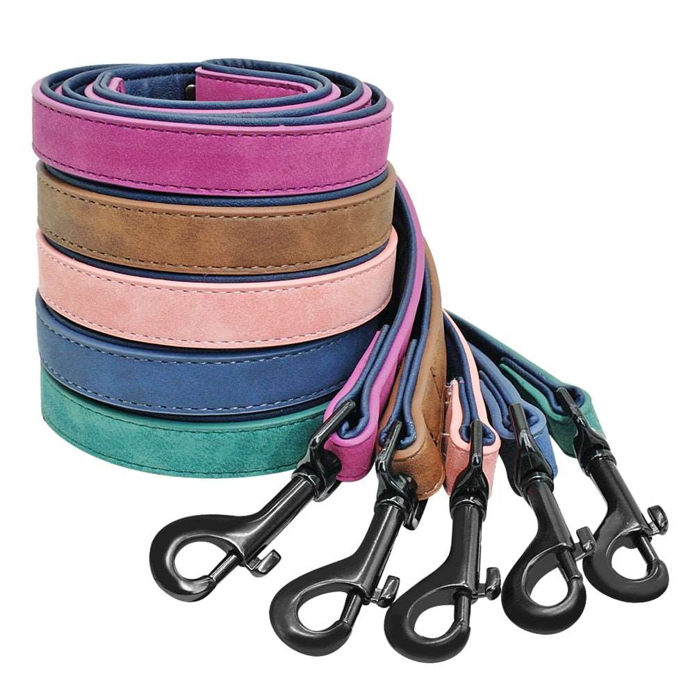 Leather Dog Leash 4 ft Australiandogbrokers.com.au