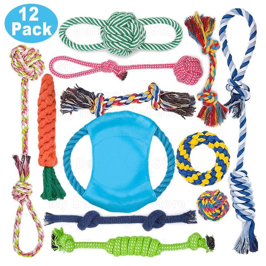 12Pcs Large Dog Toy Sets Australiandogbrokers.com.au