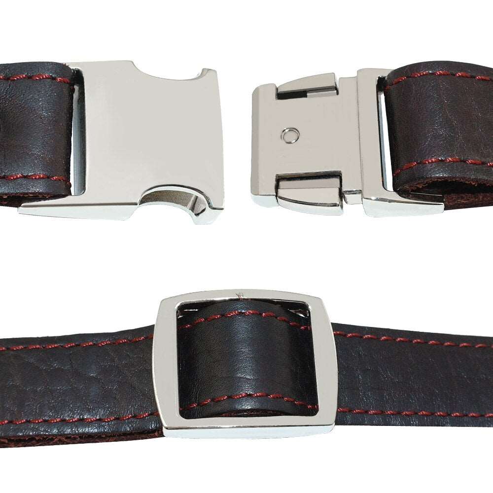 Customized Dog Collars Genuine Leather Australiandogbrokers.com.au