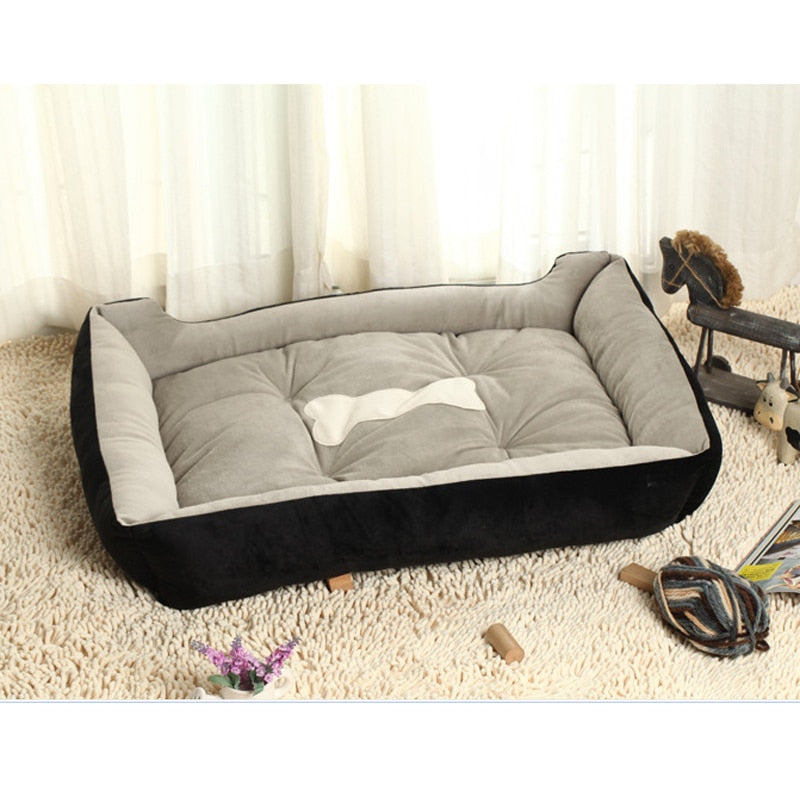 6 Size Soft Fleece Cushion Dog Bed Australiandogbrokers.com.au