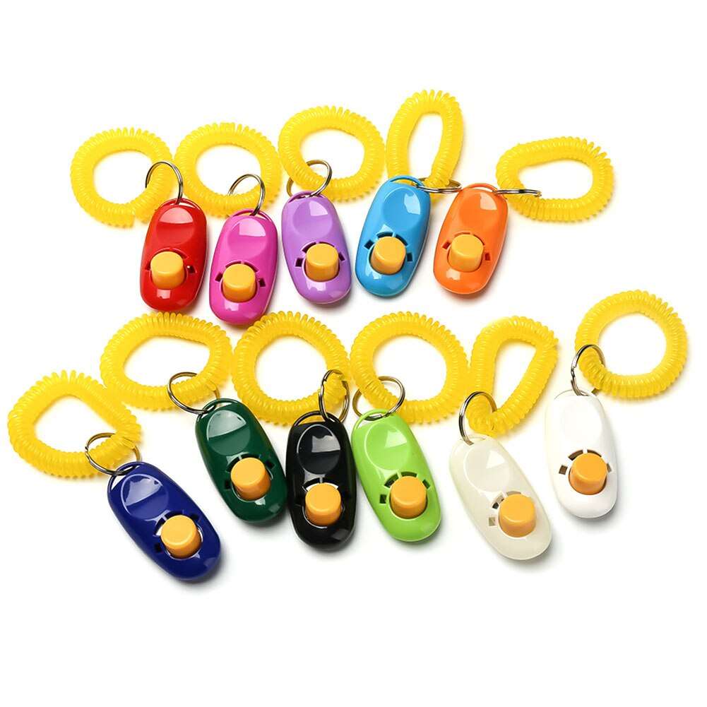 Mini Dog Click Clicker Training Aid