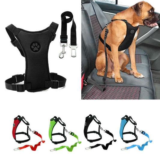 Car Seat Dog Harness and Leash Australiandogbrokers.com.au