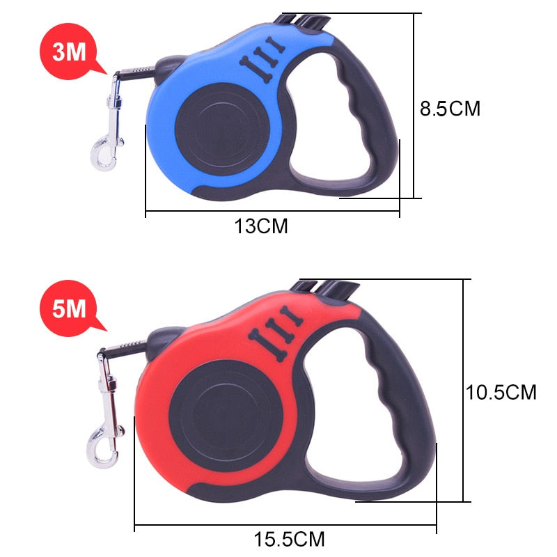 3M/5M Retractable Dog Leash Australiandogbrokers.com.au