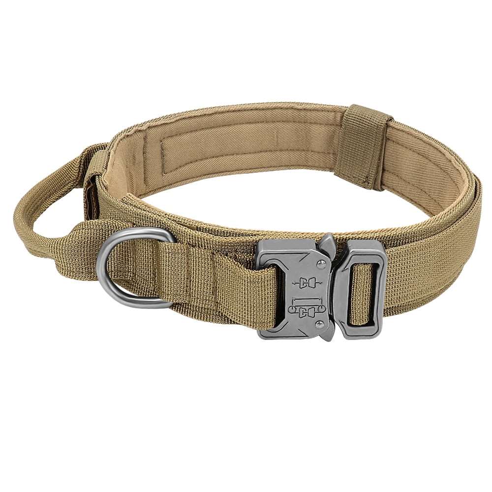 Military Tactical Dog Collar & Bungee Leash Set Australiandogbrokers.com.au