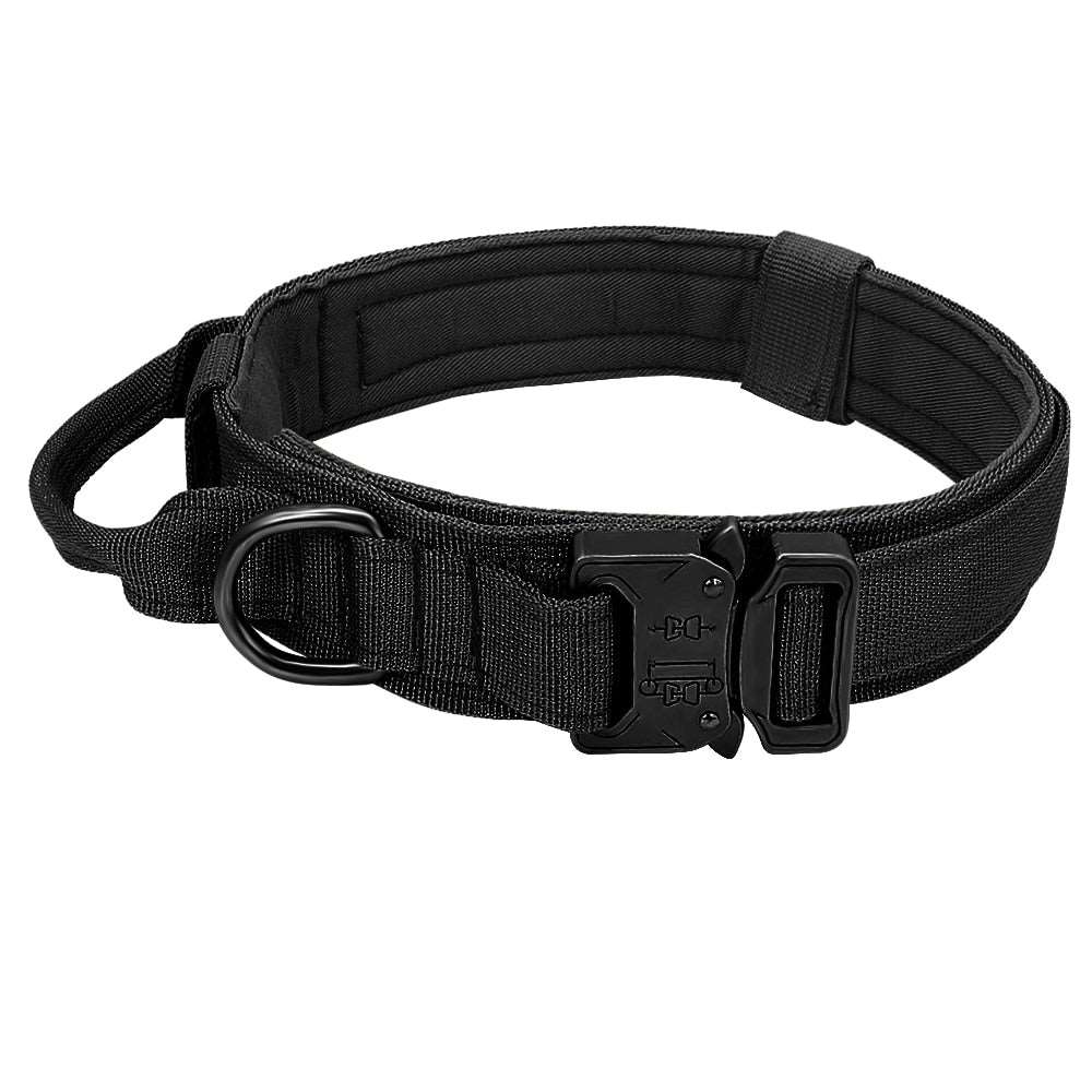 Military Tactical Dog Collar & Bungee Leash Set Australiandogbrokers.com.au