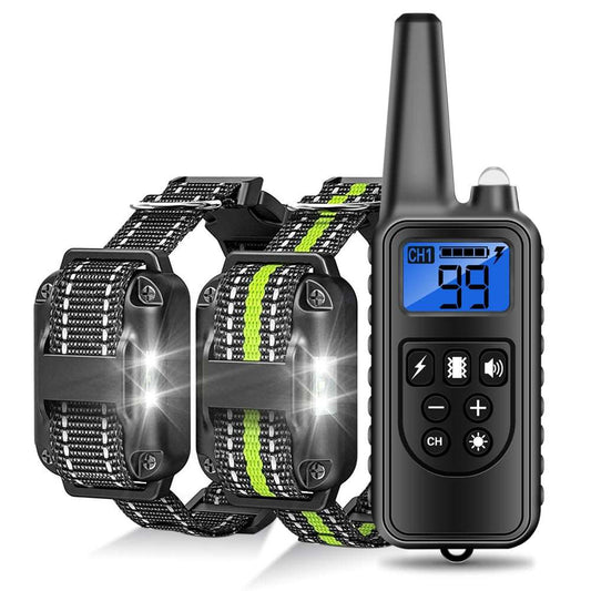 Rechargeable Electronic Dog Training Collar 800m Australiandogbrokers.com.au