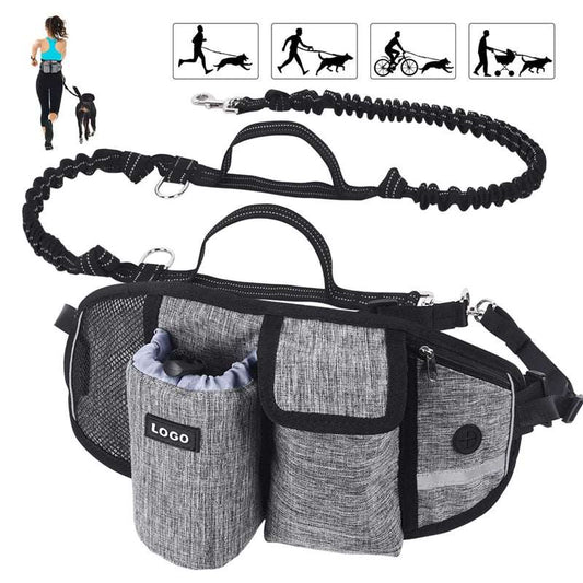 Dog Walking Waist Bag w/Leash Australiandogbrokers.com.au