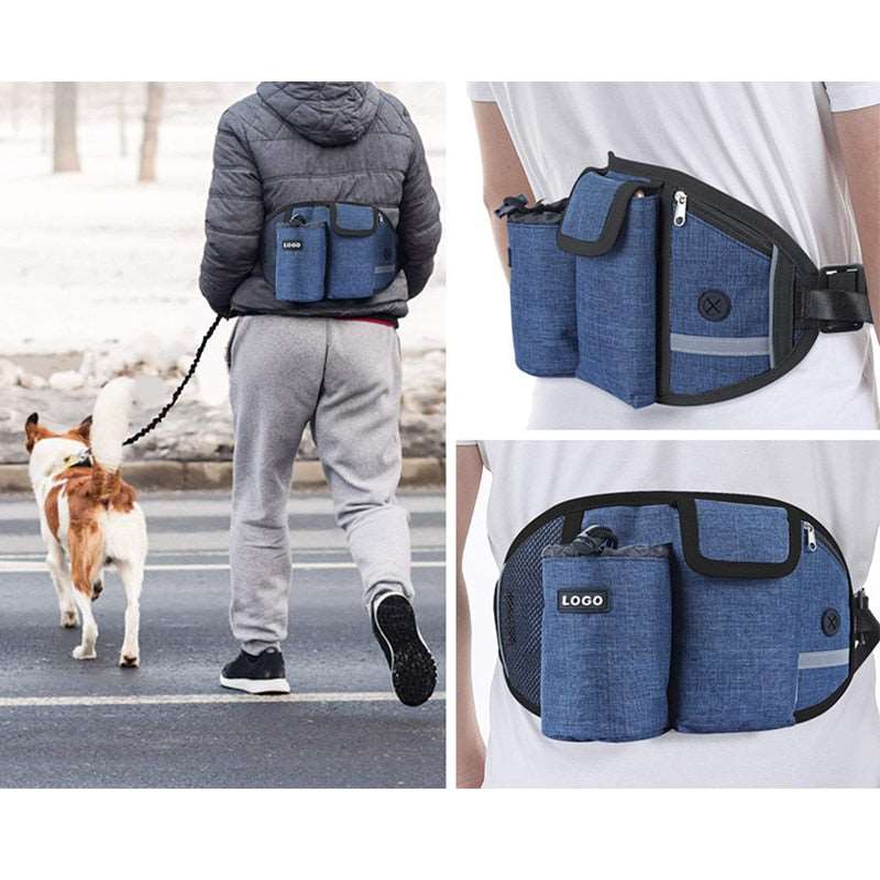 Dog Walking Waist Bag w/Leash Australiandogbrokers.com.au