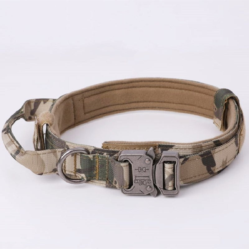 Tactical Dog Collar & Leash Australiandogbrokers.com.au