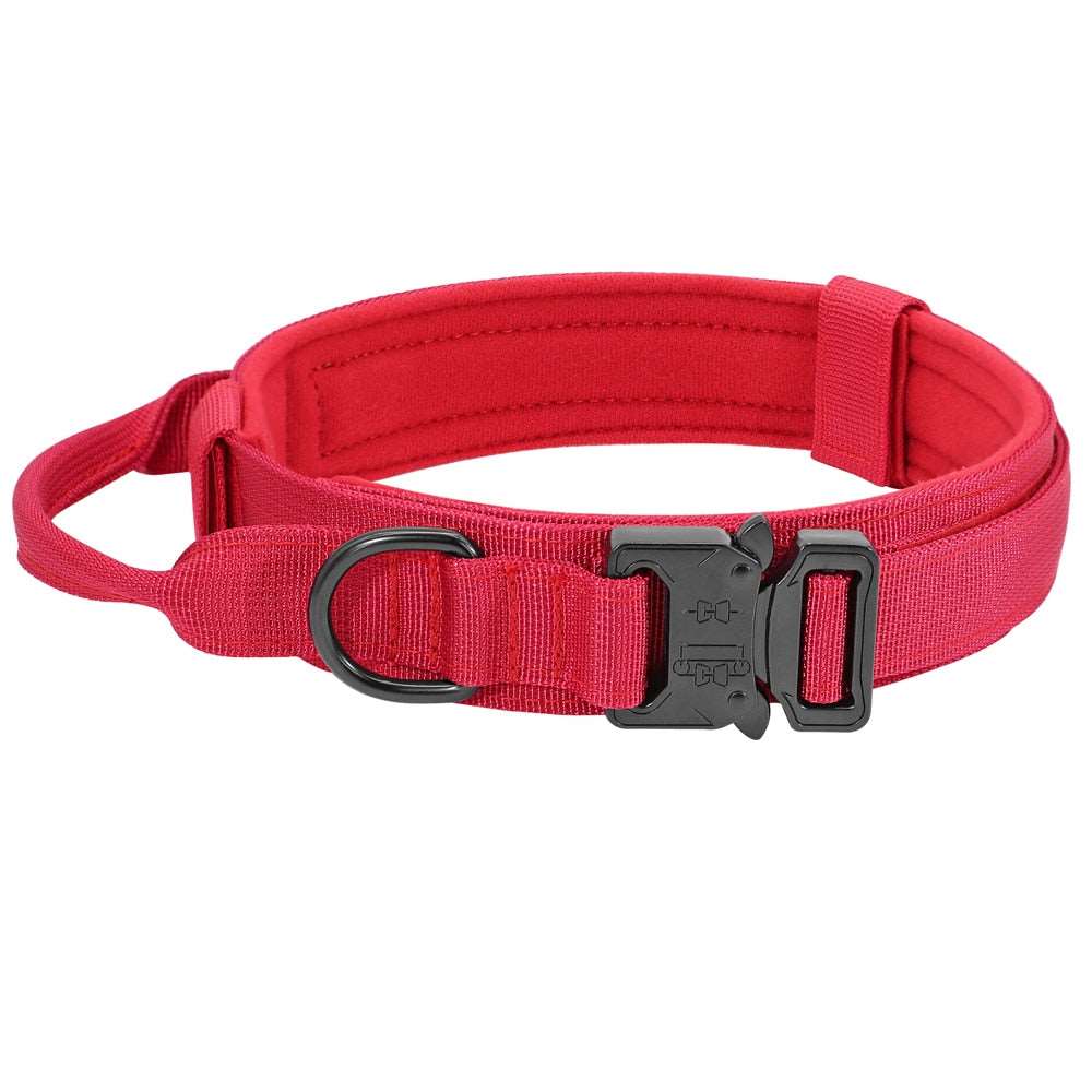 Military Tactical Dog Collar & Bungee Leash Set Australiandogbrokers.com.au