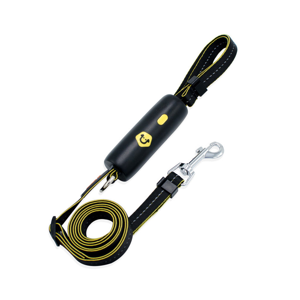 Nylon Reflective One Click Retractable Pet Dog Leash_0