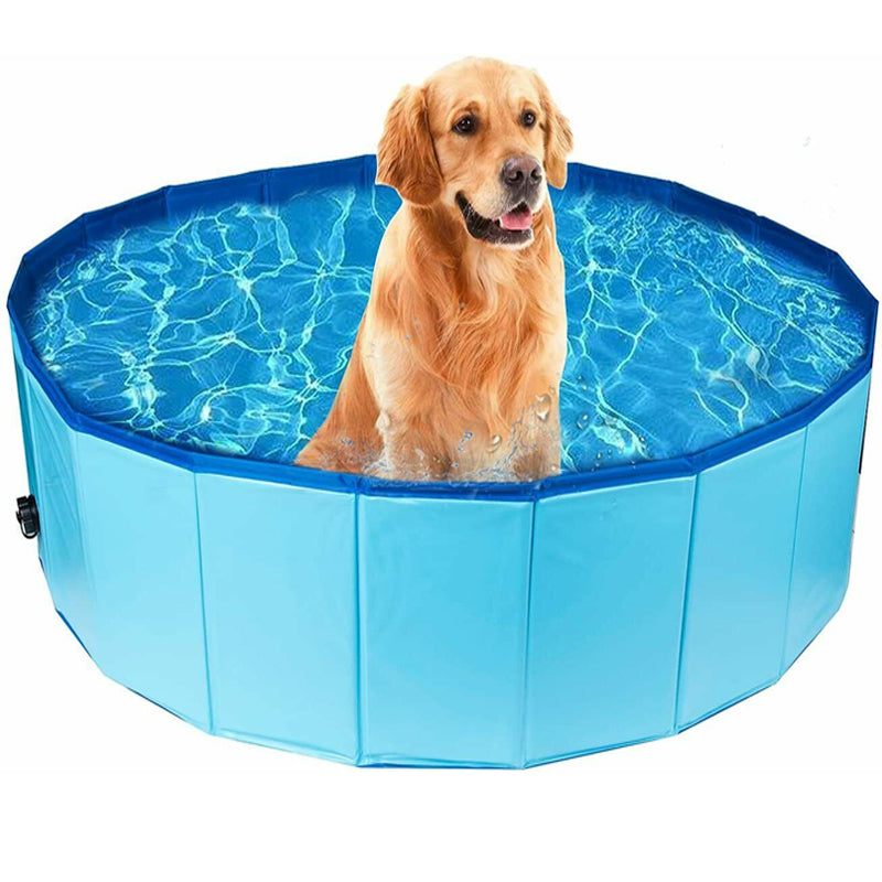 Collapsible Outdoor Pet and Kids PVC Folding Bathing Pool_5